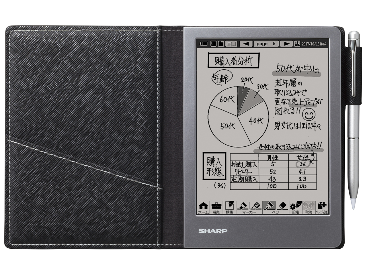 電子MEMO紙